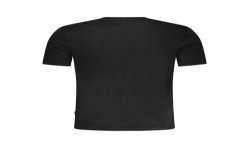 GUESS JEANS T-SHIRT MANICHE CORTE UOMO NERO