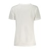 GUESS JEANS T-SHIRT MANICHE CORTE DONNA BIANCO