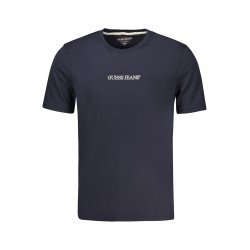 GUESS JEANS T-SHIRT MANICHE CORTE UOMO BLU