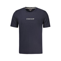 GUESS JEANS T-SHIRT MANICHE CORTE UOMO BLU