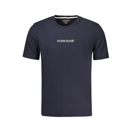 GUESS JEANS T-SHIRT MANICHE CORTE UOMO BLU
