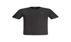 GUESS JEANS T-SHIRT MANICHE CORTE UOMO NERO
