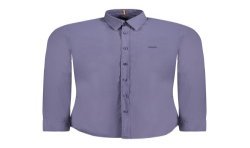 HUGO BOSS CAMICIA MANICHE LUNGHE UOMO BLU
