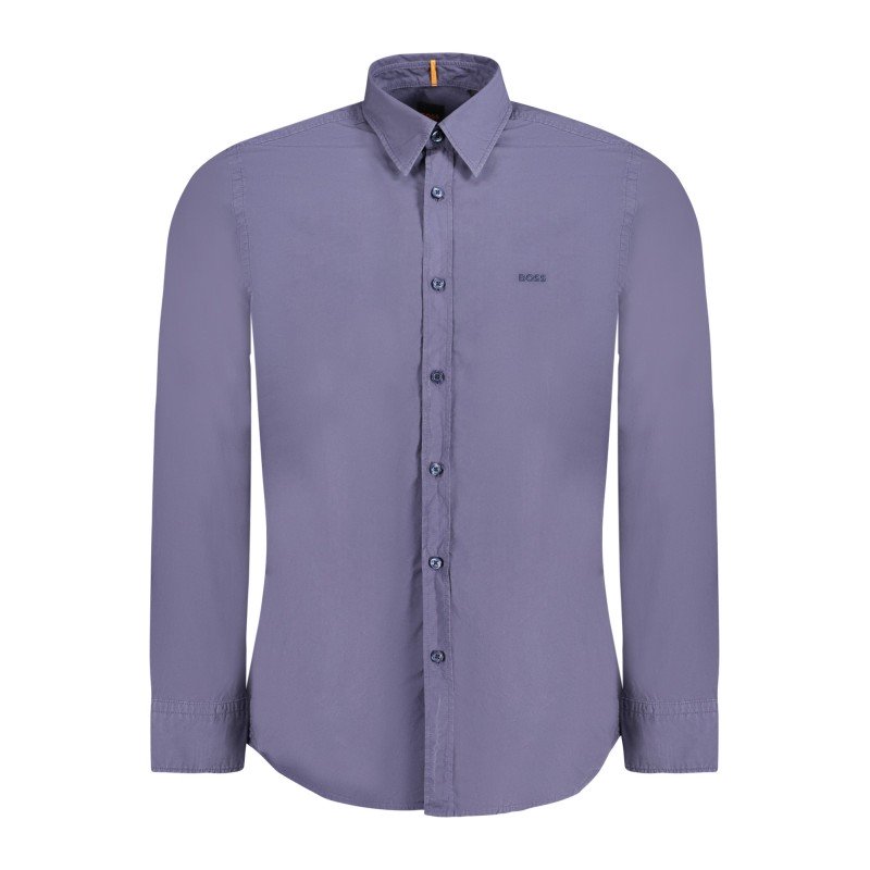 HUGO BOSS CAMICIA MANICHE LUNGHE UOMO BLU
