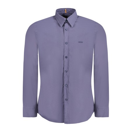 HUGO BOSS CAMICIA MANICHE LUNGHE UOMO BLU