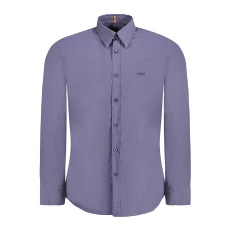 HUGO BOSS CAMICIA MANICHE LUNGHE UOMO BLU