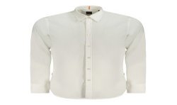 HUGO BOSS CAMICIA MANICHE LUNGHE UOMO BIANCO