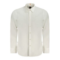 HUGO BOSS CAMICIA MANICHE LUNGHE UOMO BIANCO