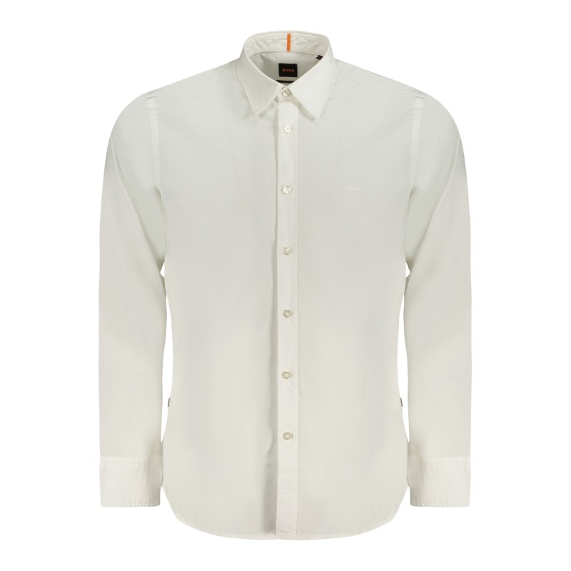 HUGO BOSS CAMICIA MANICHE LUNGHE UOMO BIANCO