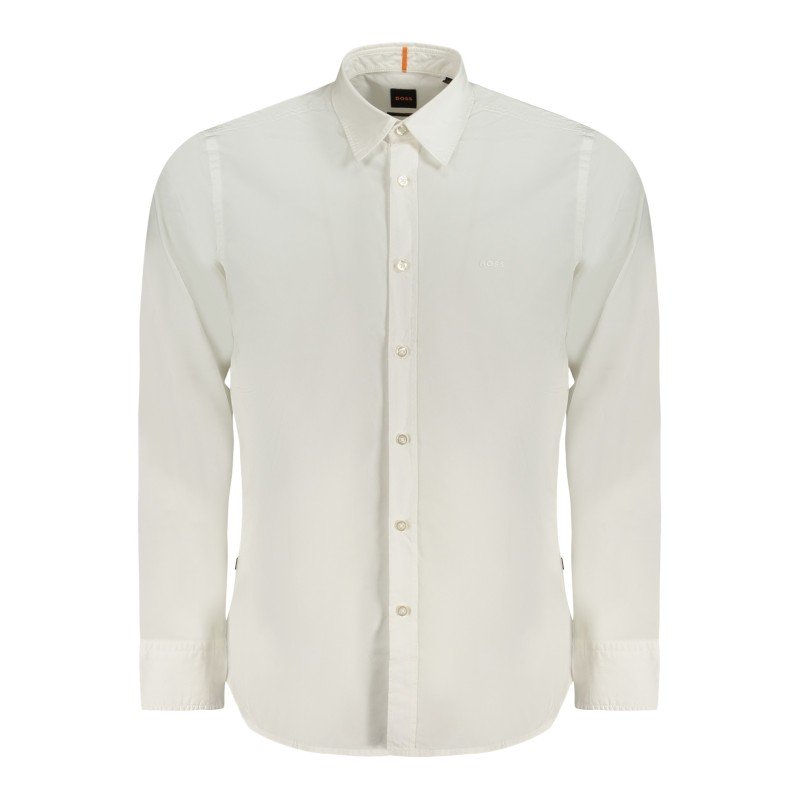 HUGO BOSS CAMICIA MANICHE LUNGHE UOMO BIANCO