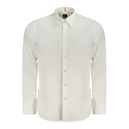 HUGO BOSS CAMICIA MANICHE LUNGHE UOMO BIANCO