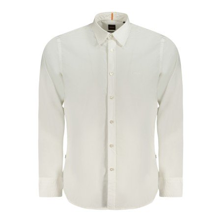 HUGO BOSS CAMICIA MANICHE LUNGHE UOMO BIANCO
