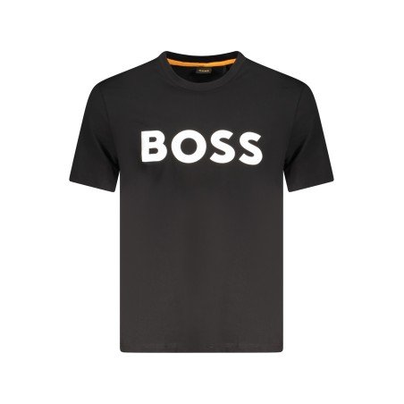 HUGO BOSS T-SHIRT MANICHE CORTE UOMO NERO