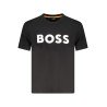 HUGO BOSS T-SHIRT MANICHE CORTE UOMO NERO