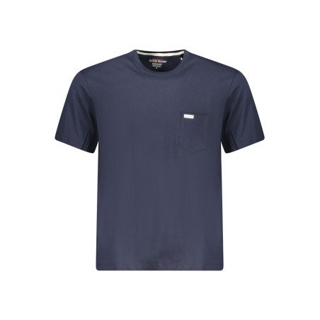 GUESS JEANS T-SHIRT MANICHE CORTE UOMO BLU