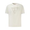 GUESS JEANS T-SHIRT MANICHE CORTE UOMO BIANCO
