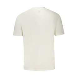 GUESS JEANS T-SHIRT MANICHE CORTE UOMO BIANCO