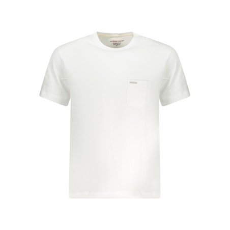 GUESS JEANS T-SHIRT MANICHE CORTE UOMO BIANCO