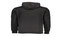 U.S. GRAND FELPA CON ZIP UOMO NERO