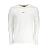 BOSS T-SHIRT MANICHE LUNGHE UOMO BIANCO