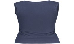 TOMMY HILFIGER CANOTTA DONNA BLU