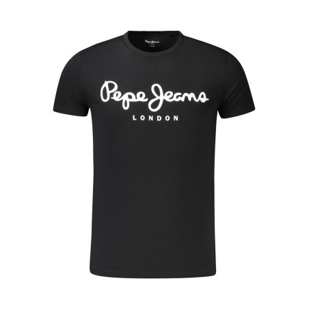 PEPE JEANS T-SHIRT MANICHE CORTE UOMO NERO