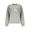 CALVIN KLEIN FELPA SENZA ZIP DONNA GRIGIO
