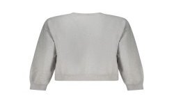 CALVIN KLEIN FELPA SENZA ZIP DONNA GRIGIO