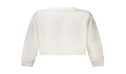 GUESS JEANS FELPA SENZA ZIP DONNA BIANCO