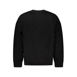 GUESS JEANS FELPA SENZA ZIP UOMO NERO