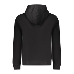 GUESS JEANS FELPA SENZA ZIP UOMO NERO