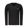 GUESS JEANS T-SHIRT MANICHE LUNGHE UOMO NERO