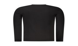 GUESS JEANS T-SHIRT MANICHE LUNGHE UOMO NERO