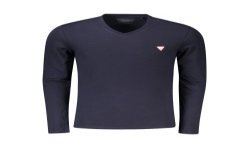 GUESS JEANS T-SHIRT MANICHE LUNGHE UOMO BLU