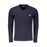 GUESS JEANS T-SHIRT MANICHE LUNGHE UOMO BLU