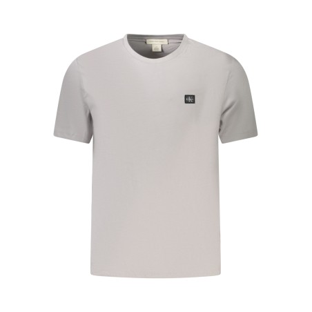 CALVIN KLEIN T-SHIRT MANICHE CORTE UOMO GRIGIO