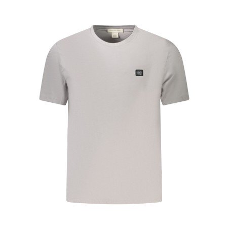 CALVIN KLEIN T-SHIRT MANICHE CORTE UOMO GRIGIO