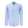 BOSS CAMICIA MANICHE LUNGHE UOMO AZZURRO