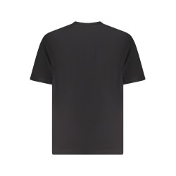 GUESS JEANS T-SHIRT MANICHE CORTE UOMO NERO