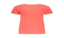 PEPE JEANS T-SHIRT MANICHE CORTE DONNA ROSSO