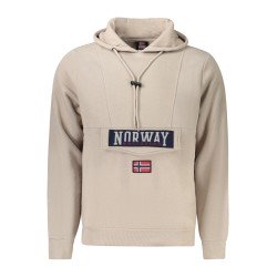 NORWAY 1963 FELPA SENZA ZIP UOMO BEIGE