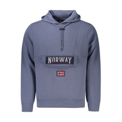 NORWAY 1963 FELPA SENZA ZIP UOMO BLU