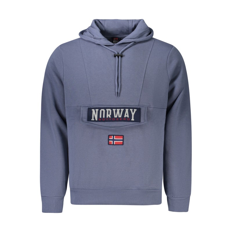 NORWAY 1963 FELPA SENZA ZIP UOMO BLU