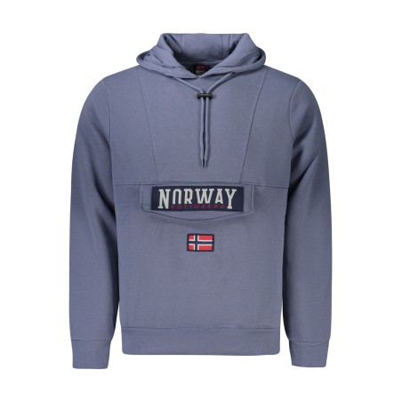 NORWAY 1963 FELPA SENZA ZIP UOMO BLU