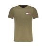 TOMMY HILFIGER T-SHIRT MANICHE CORTE UOMO VERDE