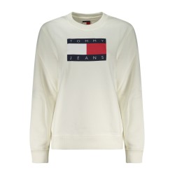 TOMMY HILFIGER FELPA SENZA ZIP DONNA BIANCO