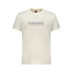 TOMMY HILFIGER T-SHIRT MANICHE CORTE UOMO BIANCO