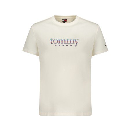 TOMMY HILFIGER T-SHIRT MANICHE CORTE UOMO BIANCO