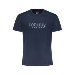 TOMMY HILFIGER T-SHIRT MANICHE CORTE UOMO BLU