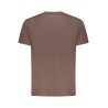 TOMMY HILFIGER T-SHIRT MANICHE CORTE UOMO MARRONE